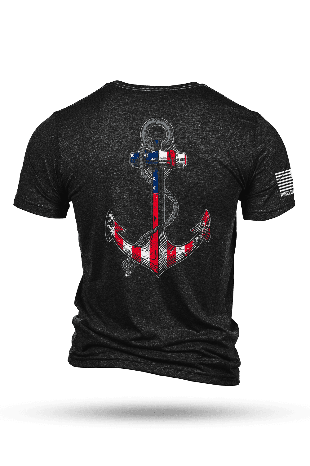 T-Shirt - Anchor Flag - Nine Line Apparel
