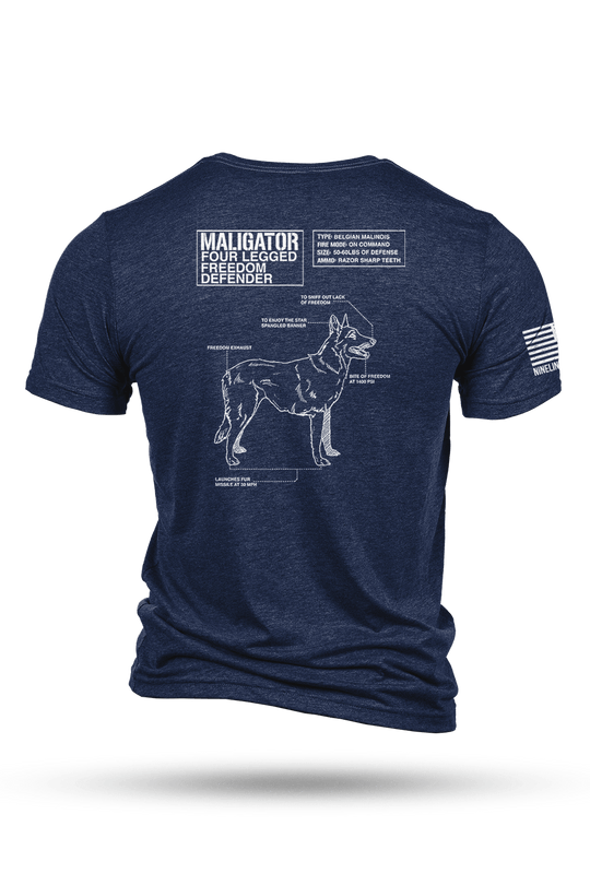 T-Shirt - Maligator - Nine Line Apparel