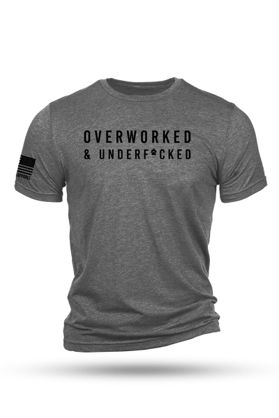 T-Shirt - Overworked Taz - Nine Line Apparel