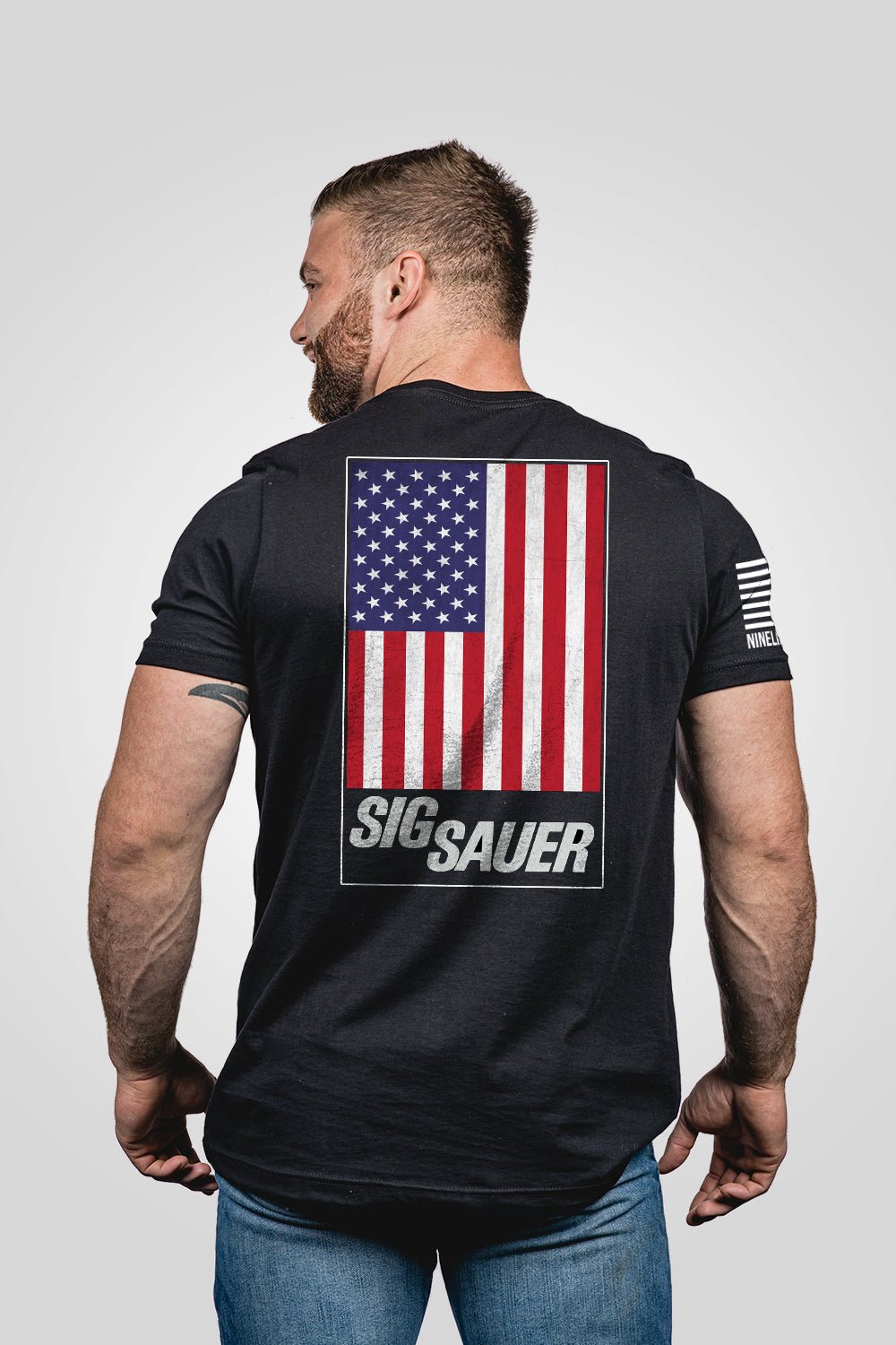 T-Shirt - SIG SAUER American Flag - Nine Line Apparel