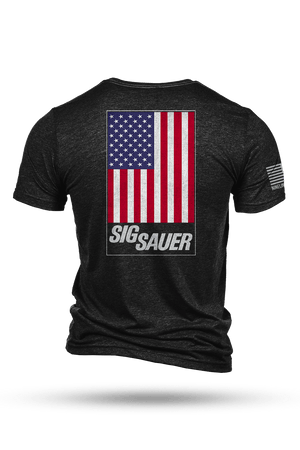 T-Shirt - SIG SAUER American Flag - Nine Line Apparel