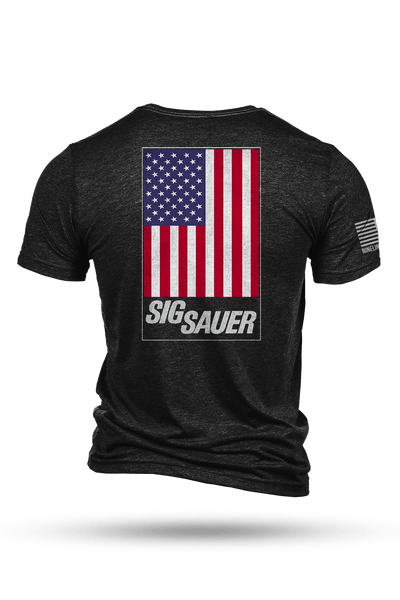 T-Shirt - SIG SAUER American Flag - Nine Line Apparel