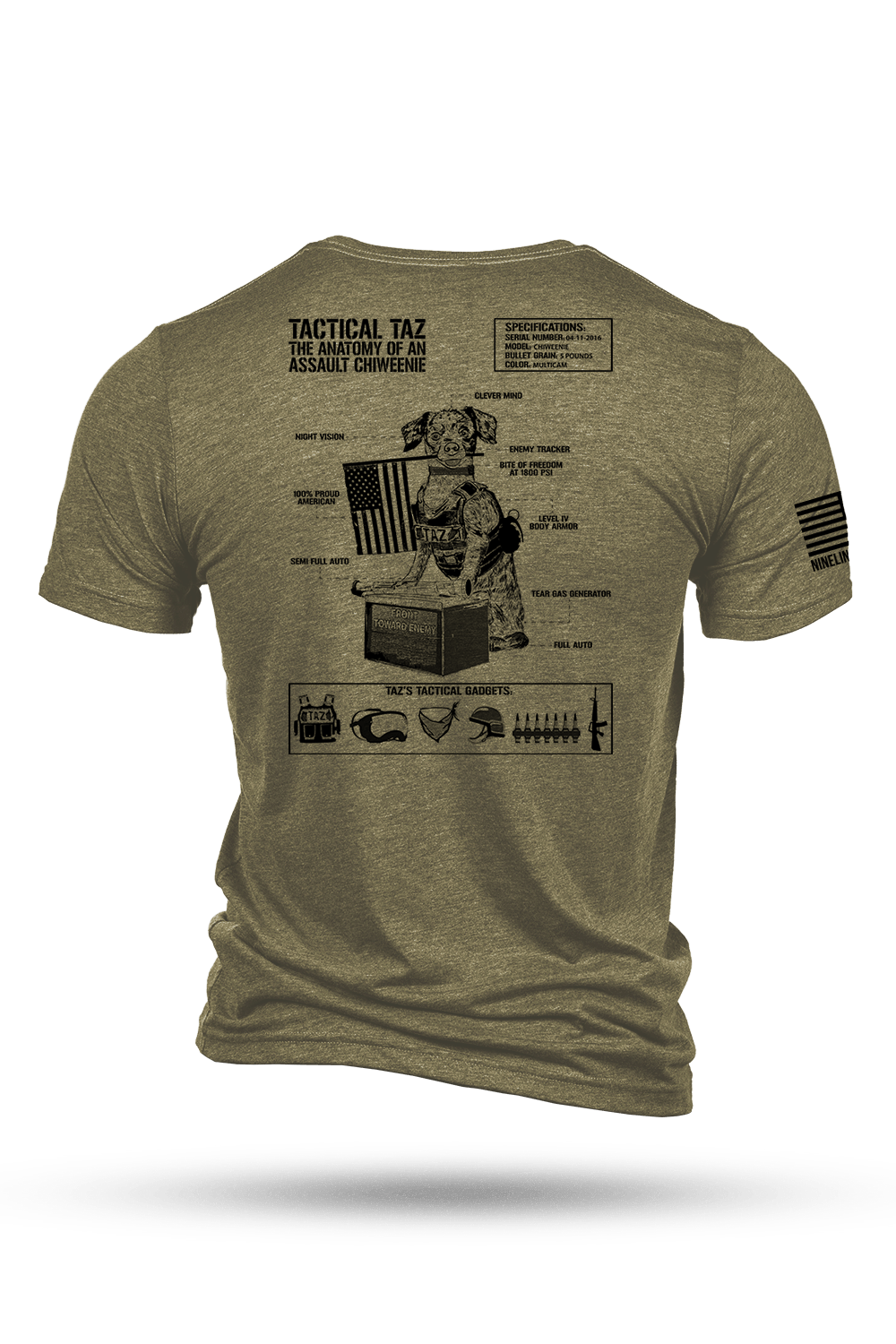 T-Shirt - Tac Taz