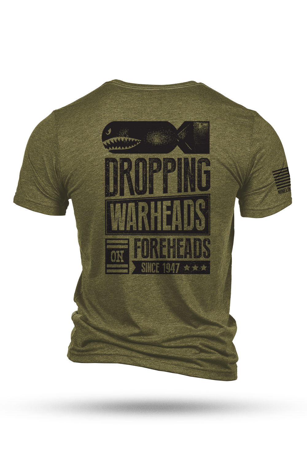 T-Shirt - Warheads on Foreheads - Nine Line Apparel