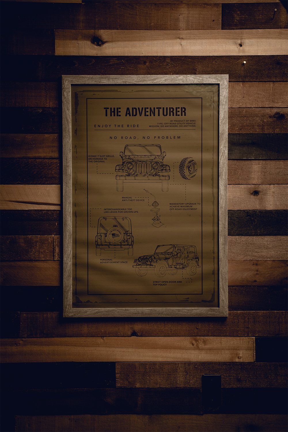 The Adventurer Poster [ON SALE] - Nine Line Apparel