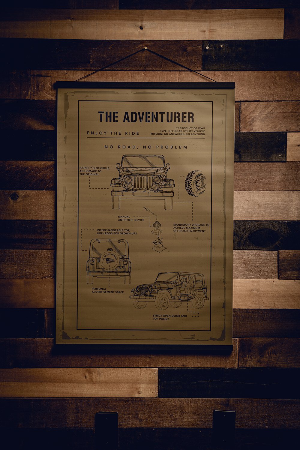 The Adventurer Poster [ON SALE] - Nine Line Apparel