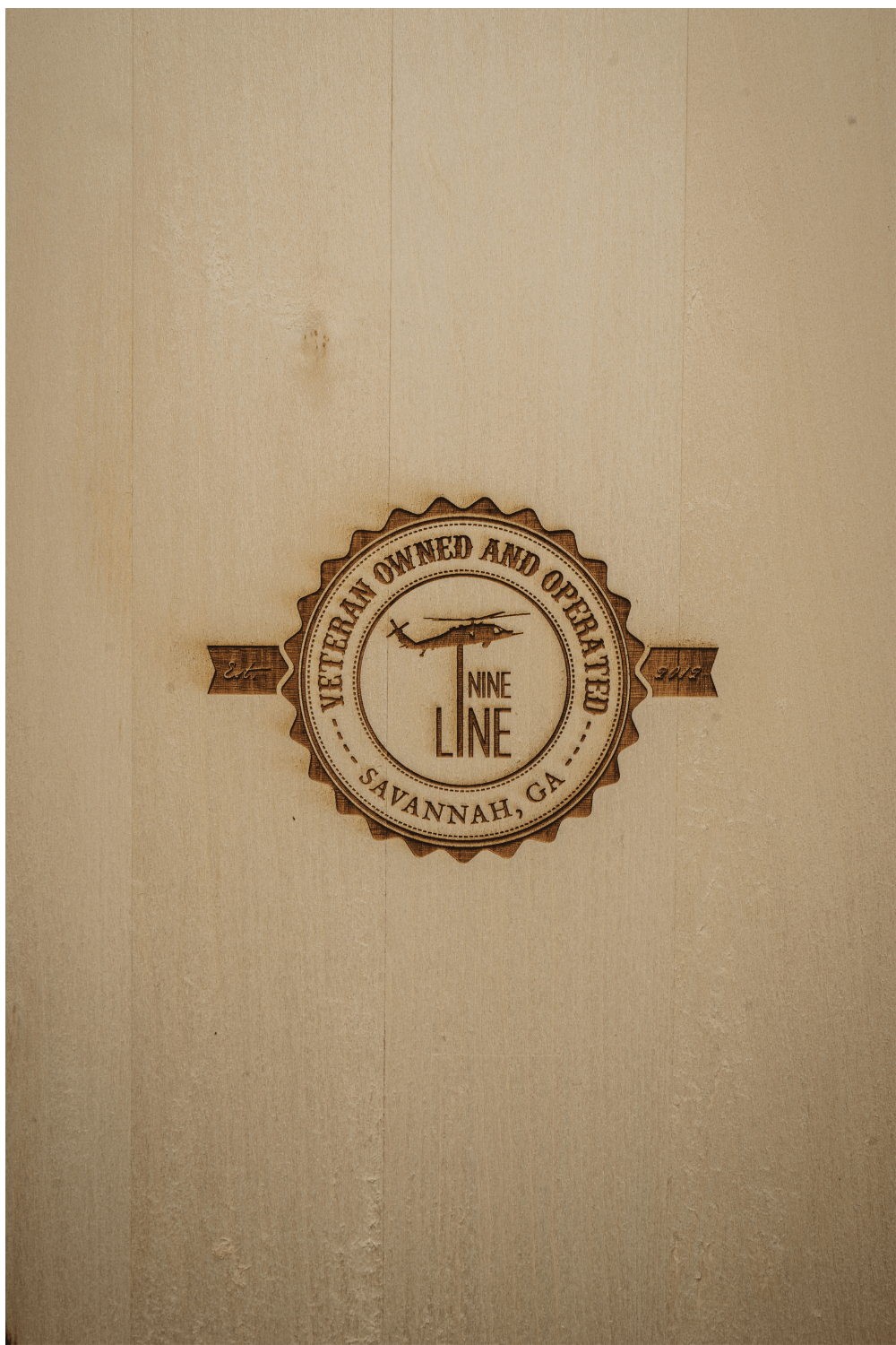 The Declaration of Independence Wood plaque - 16" x 20" - Nine Line Apparel