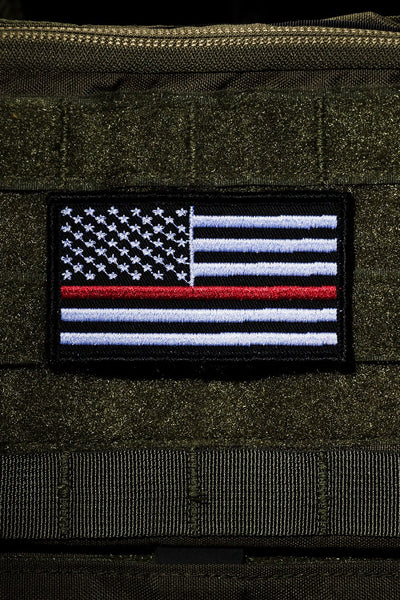 Thin Red Line Patch - Nine Line Apparel