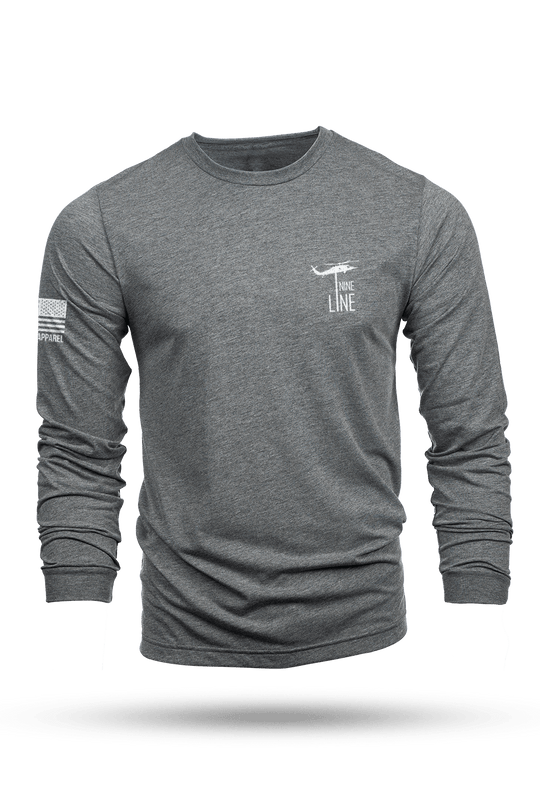 Tri-blend Athletic Long Sleeve - Core - Nine Line Apparel