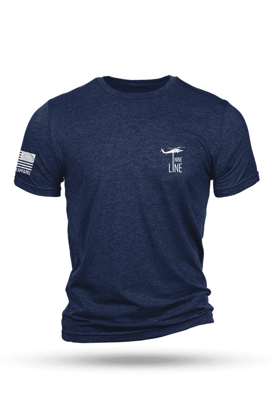 Tri-Blend T-Shirt - Anchor Flag - Nine Line Apparel