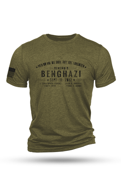 Tri-Blend T-Shirt - Benghazi - Nine Line Apparel