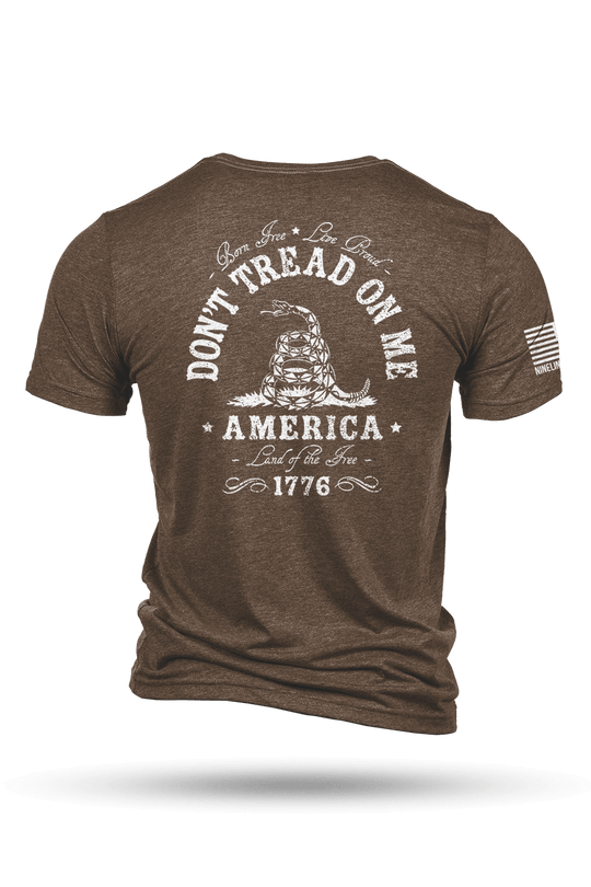 Tri-Blend T-Shirt - Don't Tread On Me - Nine Line Apparel