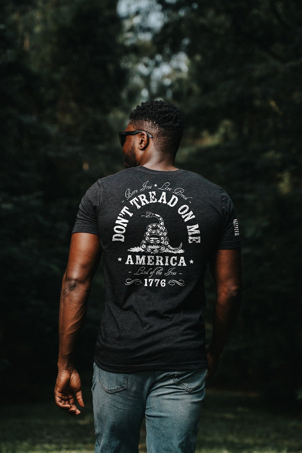 Don't Tread On Me Snake T-Shirt – Nine Line Apparel