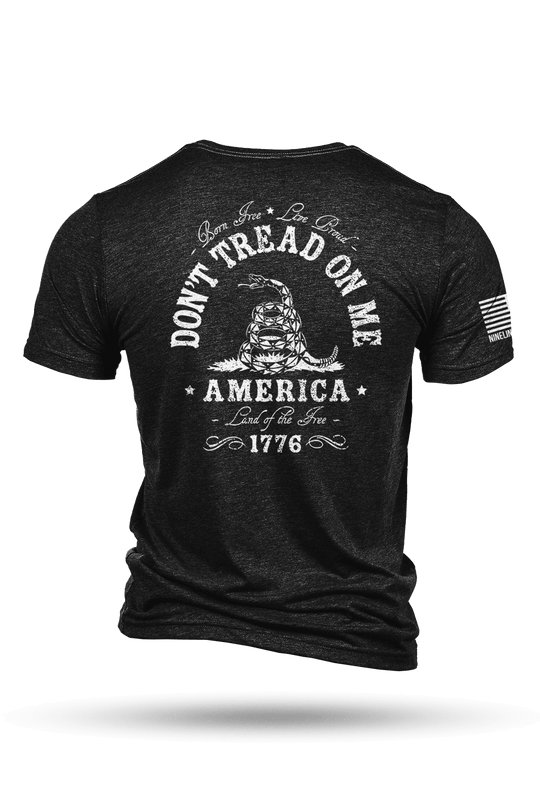 Tri-Blend T-Shirt - Don't Tread On Me - Nine Line Apparel