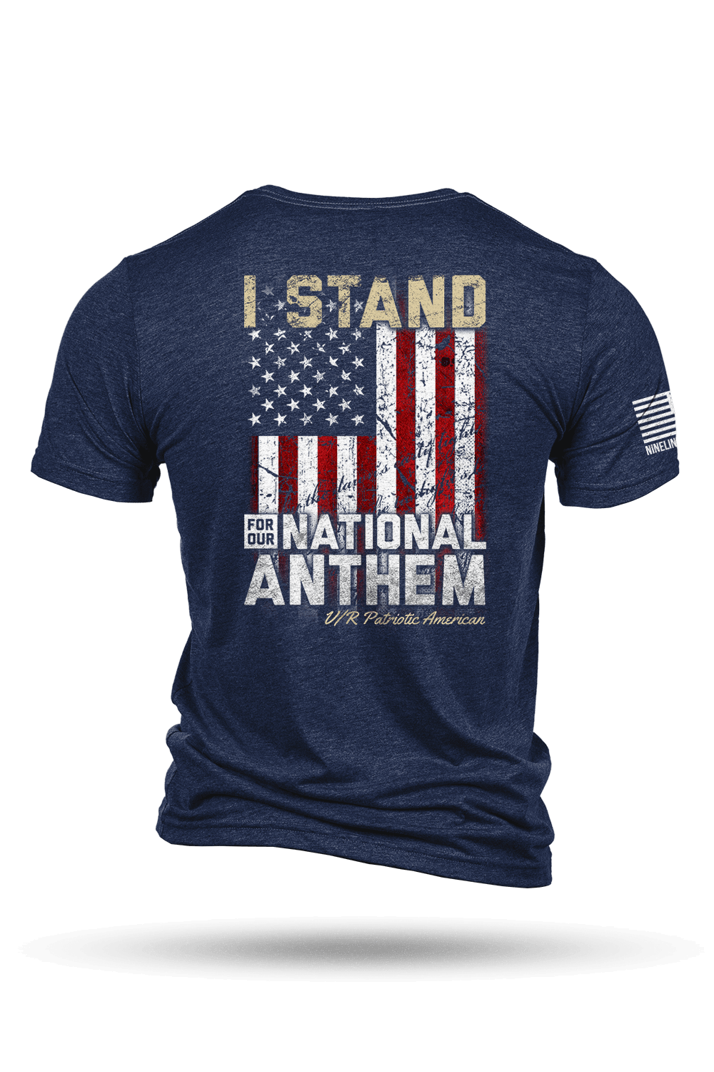 Tri-Blend T-Shirt - I Stand - Nine Line Apparel