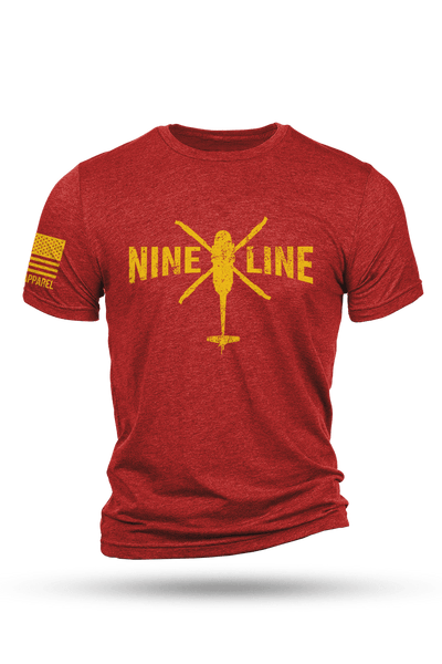 Tri-Blend T-Shirt - Nine Line Helo - Nine Line Apparel