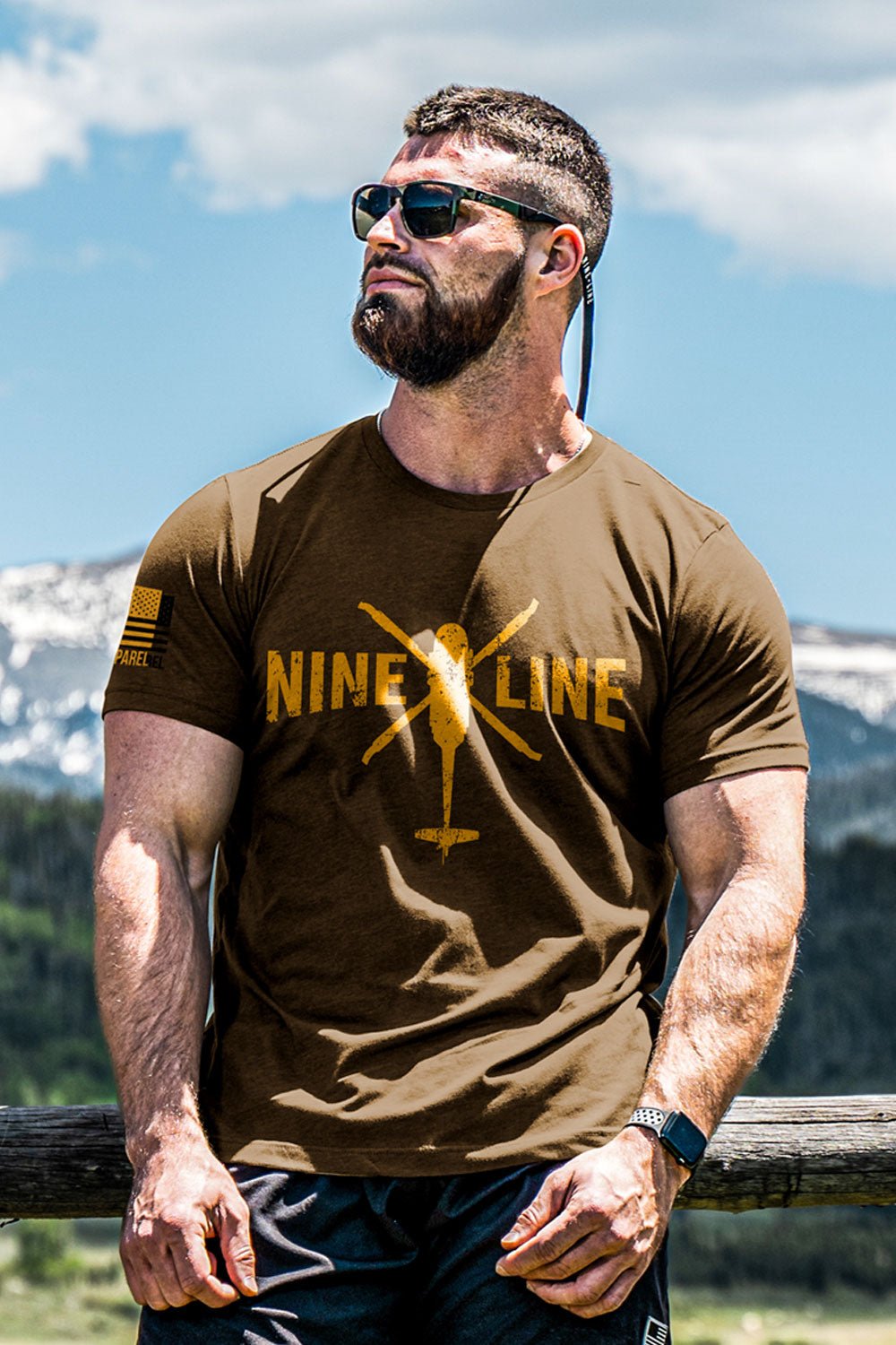 Tri-Blend T-Shirt - Nine Line Helo - Nine Line Apparel