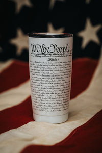 20 oz Tumbler - US Constitution