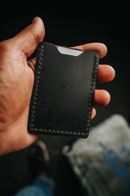USA Made Leather Minimalist Wallet - Nine Line Apparel