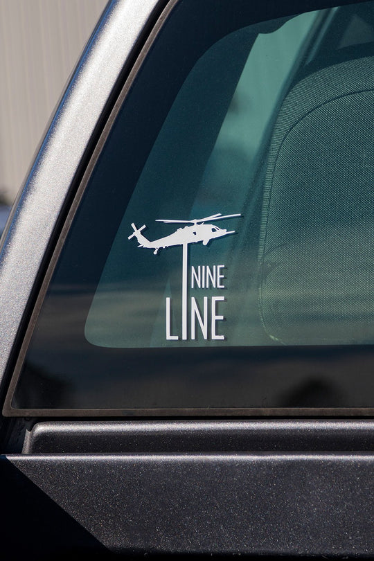 Vinyl Decal - Drop Line - Nine Line Apparel