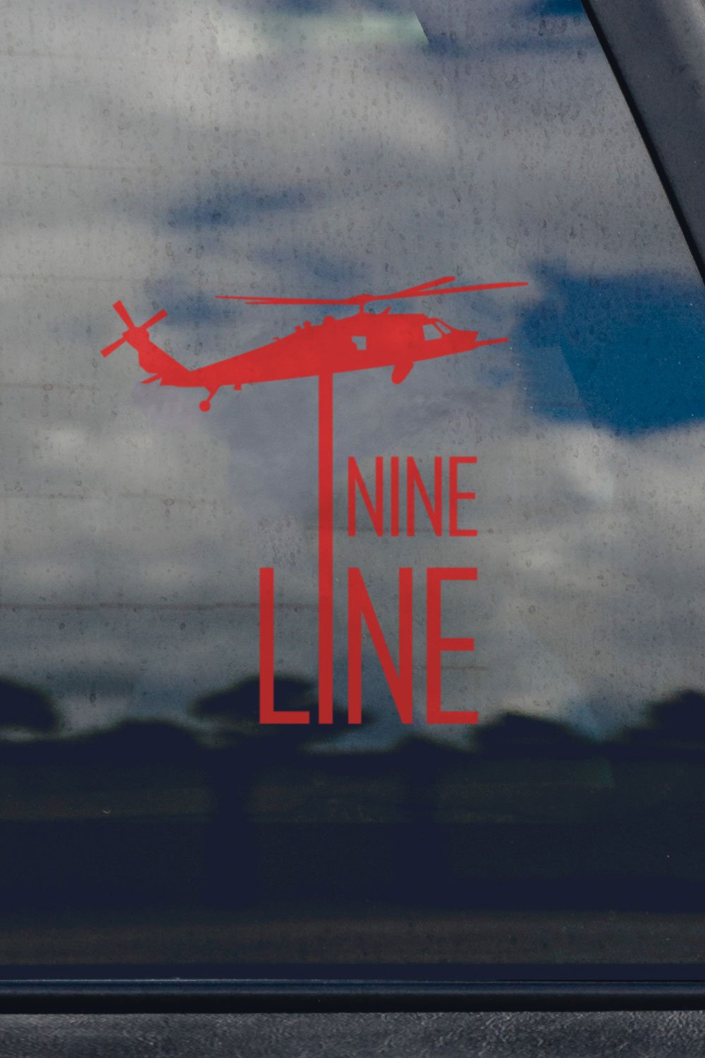 Vinyl Decal - Drop Line - Nine Line Apparel