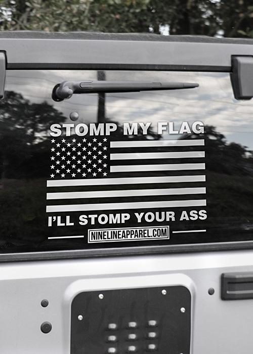 Vinyl Decal - Stomp [ON SALE] - Nine Line Apparel