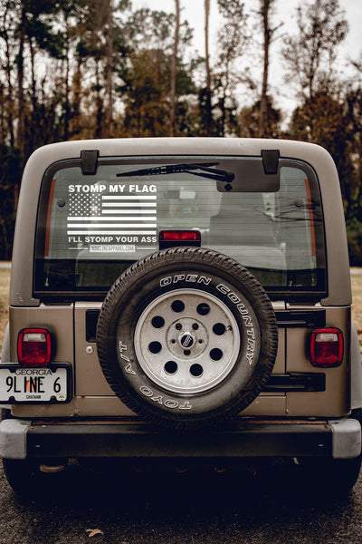 Vinyl Decal - Stomp [ON SALE] - Nine Line Apparel