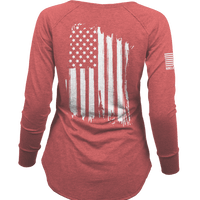 America - Women's Long-Sleeve Shirt