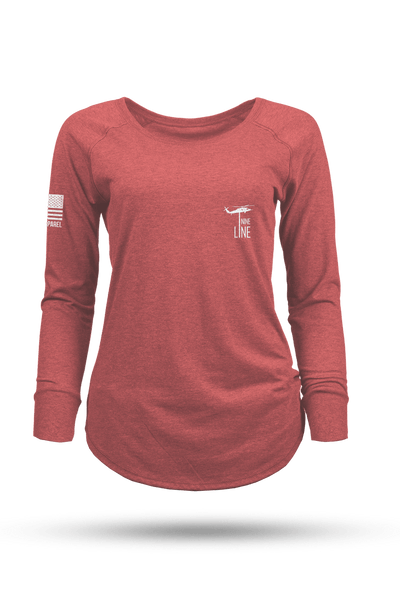 Women's Long Sleeve - America - Nine Line Apparel