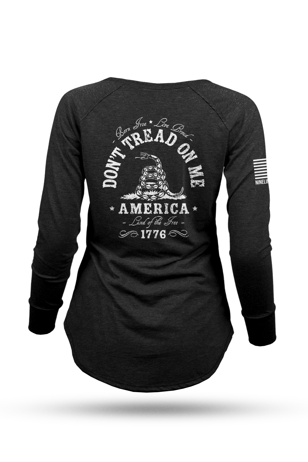 Women's Long Sleeve - Don't Tread On Me - Nine Line Apparel