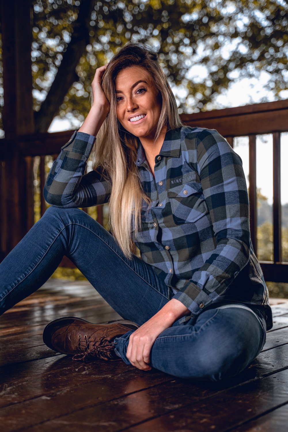 Women's Plaid Flannel [ON SALE] - Nine Line Apparel