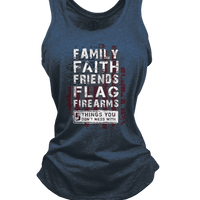 Women's Racerback Tank - 5 Things