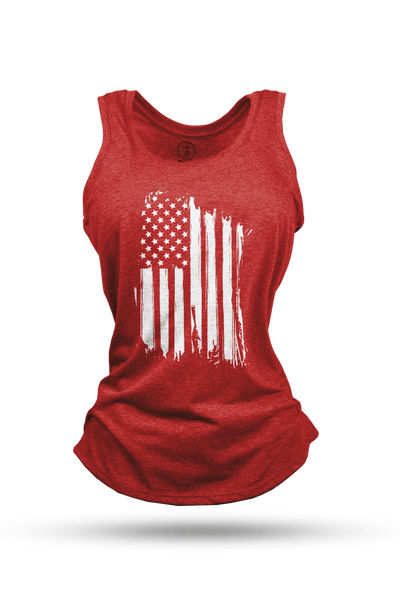 Women's Racerback Tank - America - Nine Line Apparel