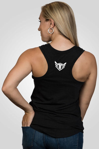 Women's Racerback Tank - Tig - Double Tap - Nine Line Apparel