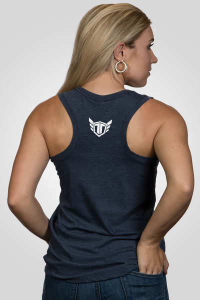 Women's Racerback Tank - Tig - Double Tap - Nine Line Apparel