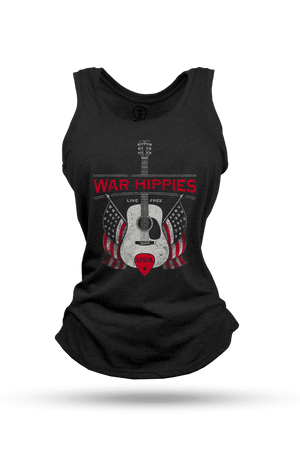 Women's Racerback Tank - War Hippies - Nine Line Apparel