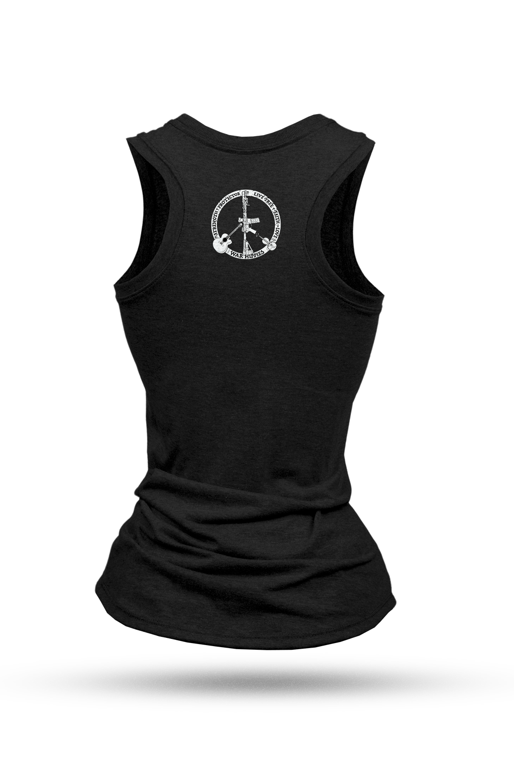 Women's Racerback Tank - War Hippies - Free - Nine Line Apparel