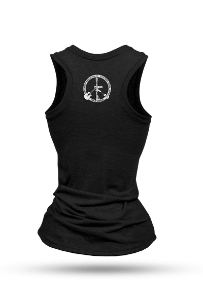 Women's Racerback Tank - War Hippies - Free - Nine Line Apparel
