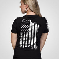America - Women's Relaxed Fit V-Neck Shirt
