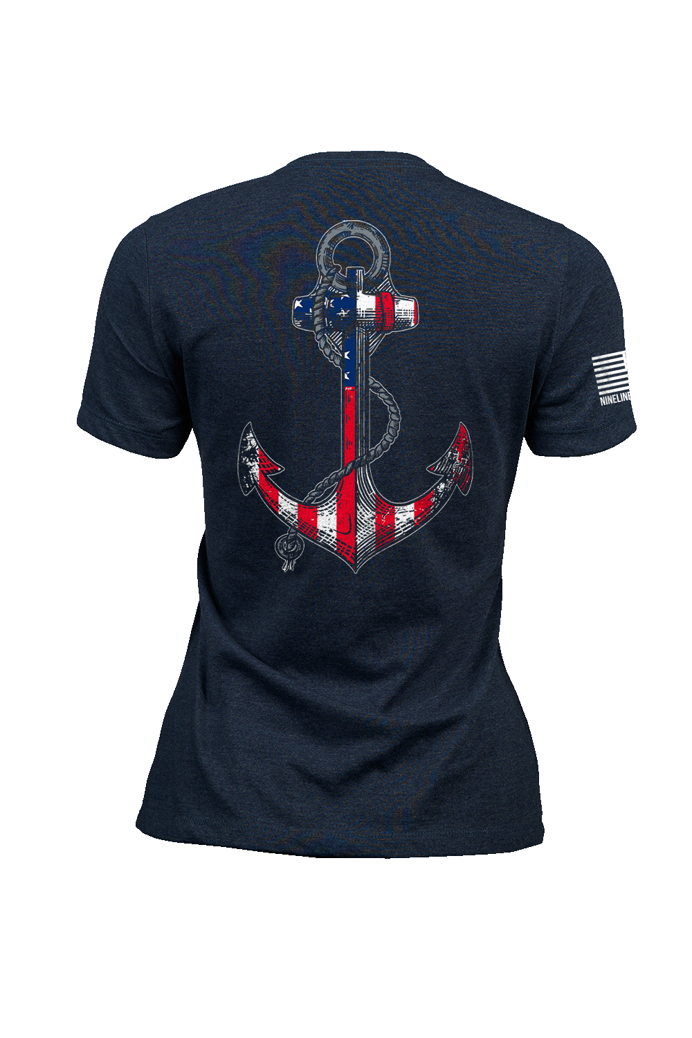 Women's T-Shirt - Anchor Flag - Nine Line Apparel
