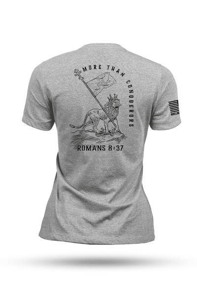 Women's T-Shirt - More than Conquerors