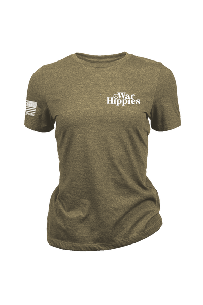 Women's T-Shirt - War Hippies - Drink, Fight, Stomp - Nine Line Apparel