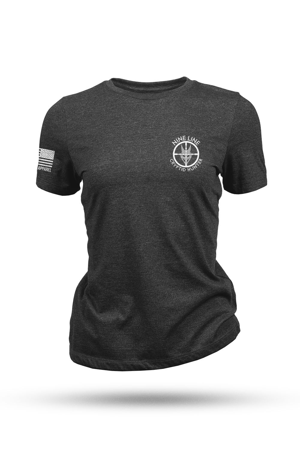 Women's Tri-Blend T-Shirt - Bigfoot (NLA Cryptid Hunters) - Nine Line Apparel