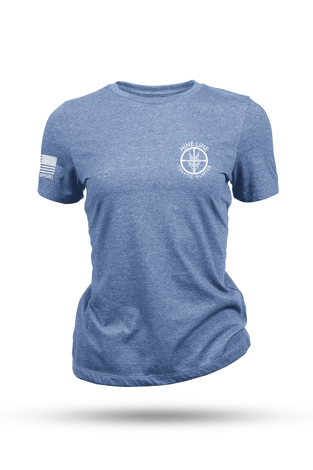 Women's Tri-Blend T-Shirt - Bigfoot (NLA Cryptid Hunters) - Nine Line Apparel