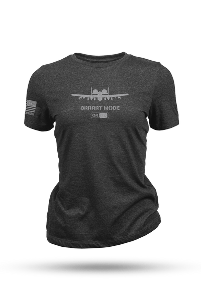 Women's Tri-Blend T-Shirt - BRRRRT MODE - Nine Line Apparel