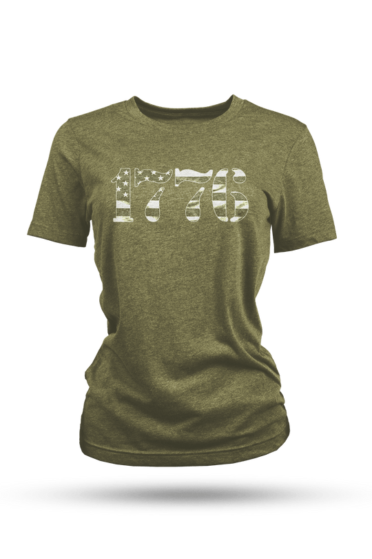 Women's Tri-Blend T-Shirt - Chad Prather - 1776 Stars and Stripes - Nine Line Apparel