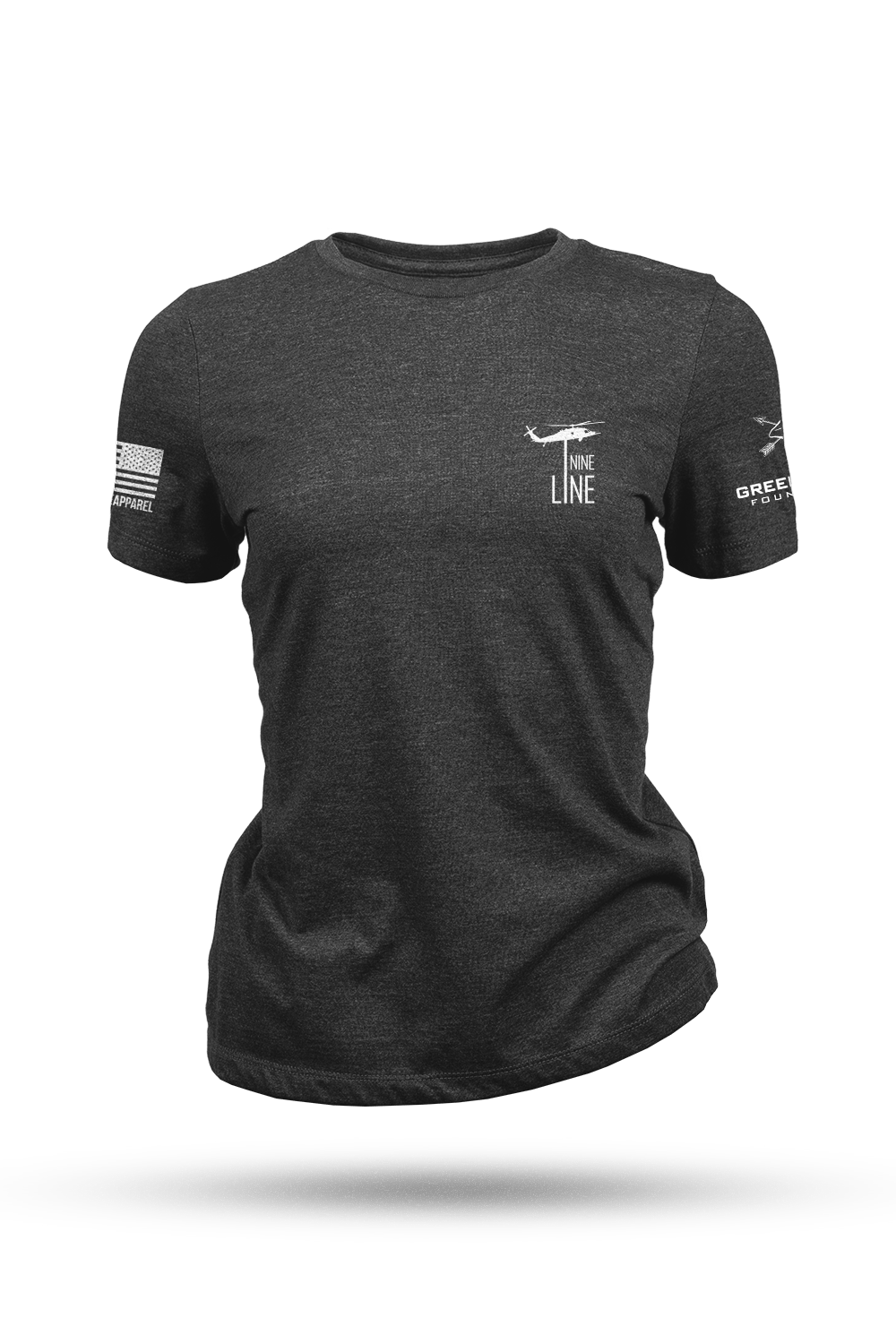 Women's Tri-Blend T-Shirt - Green Beret Foundation - Brothers in Battle - Nine Line Apparel