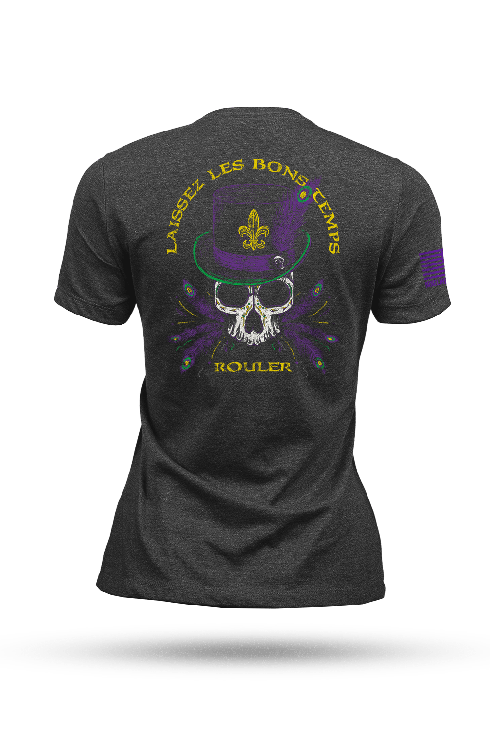 Women's Tri-Blend T-Shirt - Let The Good Times Roll - Nine Line Apparel