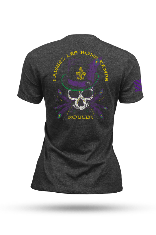 Women's Tri-Blend T-Shirt - Let The Good Times Roll - Nine Line Apparel