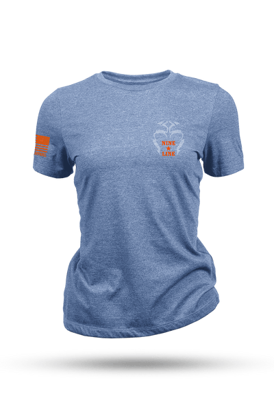 Women's Tri-Blend T-Shirt - Once a Rebel - Nine Line Apparel